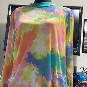 Sheer and tank top shirt